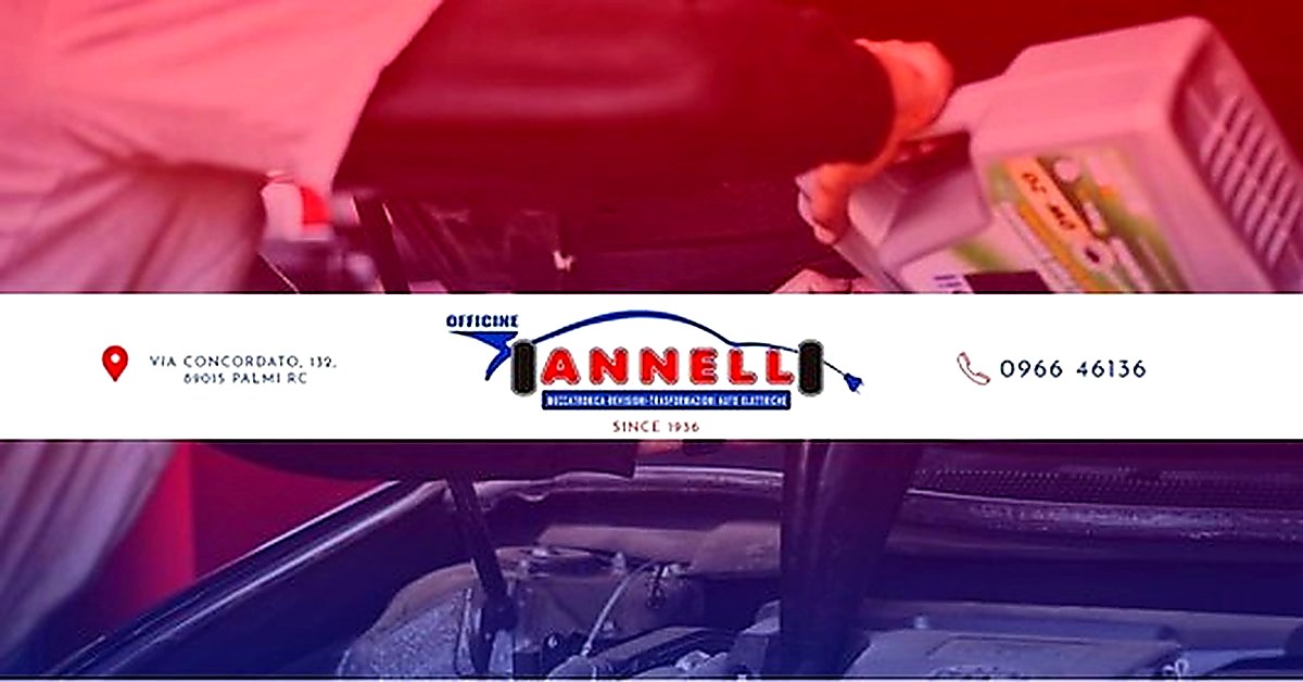 Esterno Iannelli Autofficine — insegna e ingresso